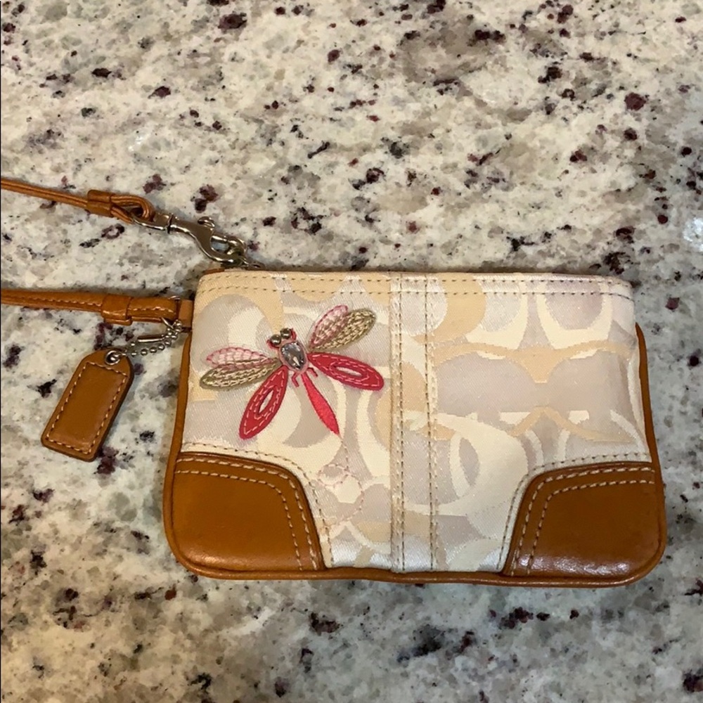Authentic Coach Wristlet